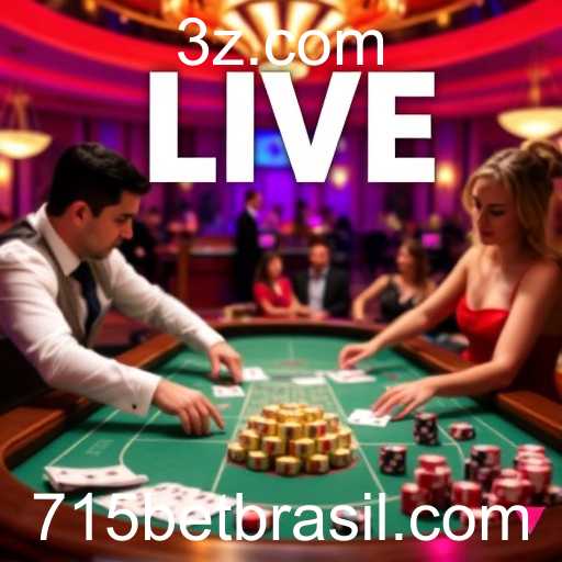 A Experiência Imersiva do Live Casino no 715bet
